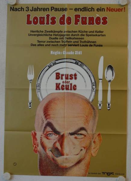 The Wing and the Thigh original release german movie poster